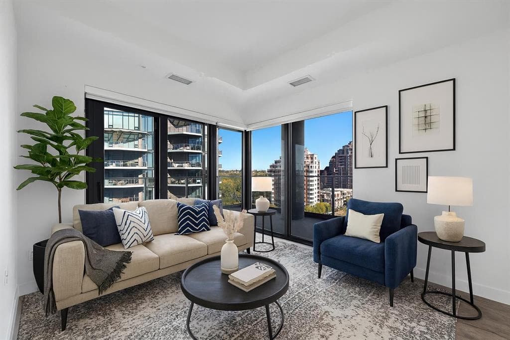 2-bed Apartment for sale at 1102, 730 2 Avenue SW, Calgary