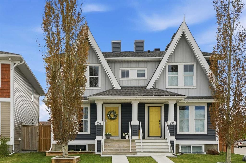 2-bed Semi-detached for sale at 24 Auburn Crest Park SE, Calgary