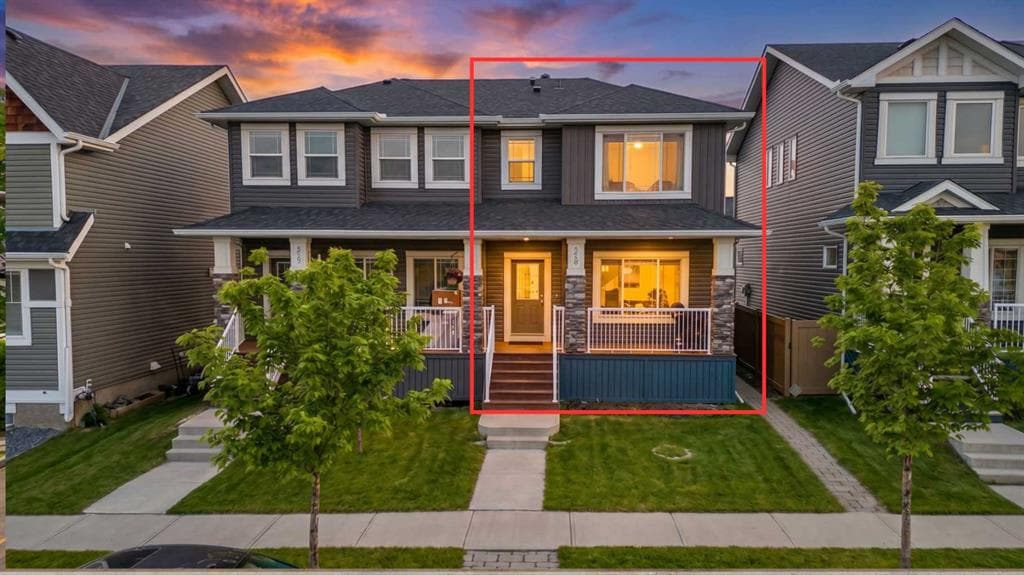 4-bed Semi-detached for sale at 254 Redstone Drive NE, Calgary