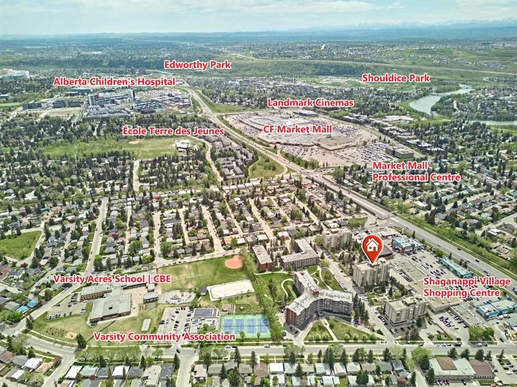2-bed Apartment for sale at 403, 4555 Varsity Lane NW, Calgary