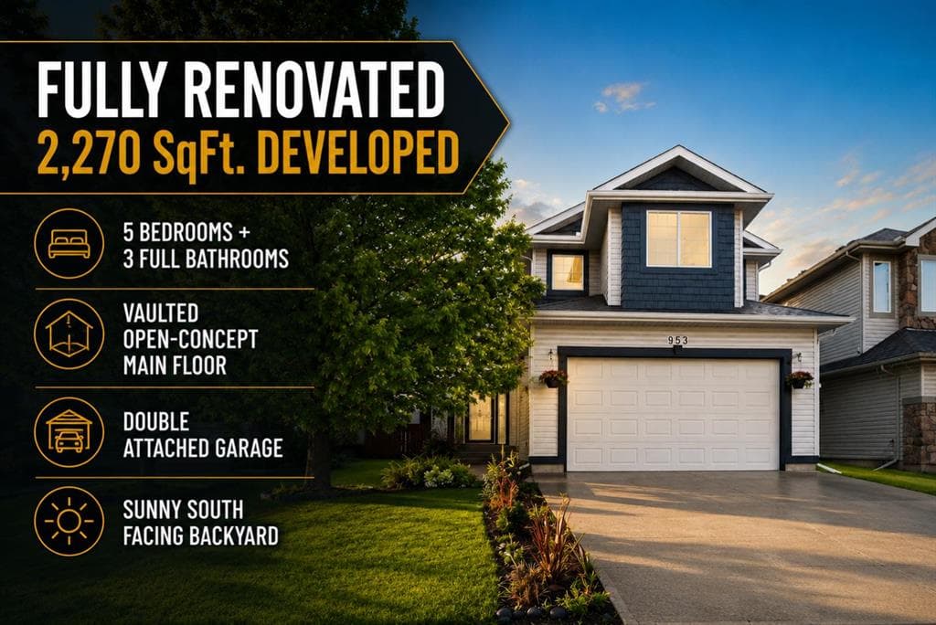 5-bed Detached for sale at 953 Cranston Drive SE, Calgary