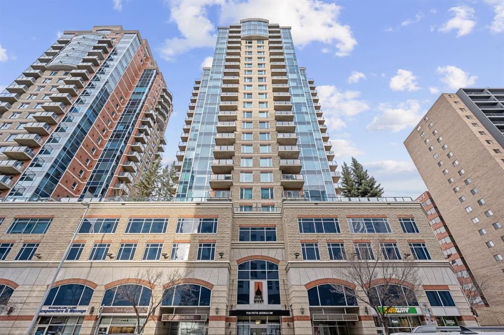 1-bed Apartment for sale at 1005, 910 5 Avenue SW, Calgary