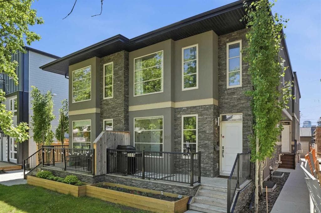 3-bed Townhouse for sale at 1, 415 17 Avenue NW, Calgary