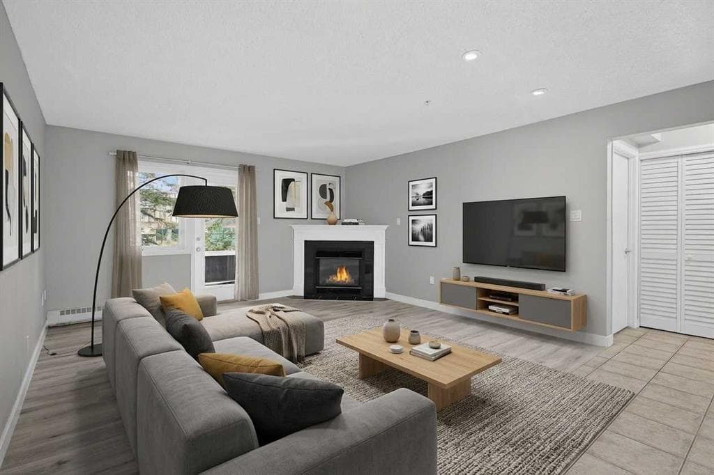 1-bed Apartment for sale at 116, 790 Kingsmere Crescent SW, Calgary