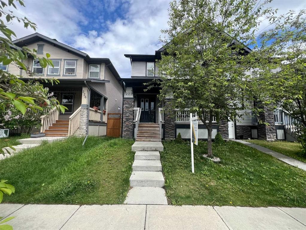 3-bed Semi-detached for sale at 222 Skyview Ranch Boulevard NE, Calgary
