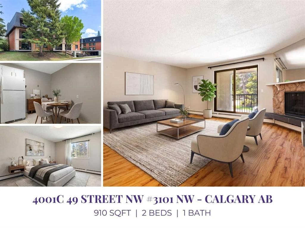 2-bed Apartment for sale at 3101, 4001C 49 Street NW, Calgary